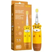 Revyline RL 025 Детская зубная щетка электрическая звуковая (желтая 6110 жираф)