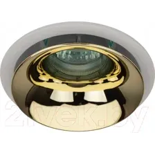 Точечный светильник ЭРА KL103 WH/GD / Б0056351