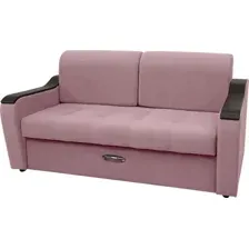 Диван Сириус Лидер-3 ППУ 185x110 (Eva 14 темно-розовый)