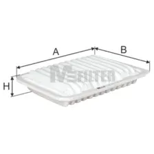 Воздушный фильтр MFILTER K 7042