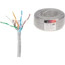 Кабель Юпитер F/UTP Cat5E, 4х2х24AWG, JP3010-50, 50 м