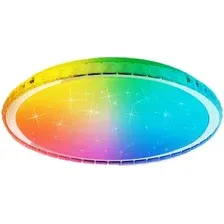 Припотолочная люстра Ambrella light Orbital RGB FF501 CH (хром)