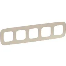 Рамка Legrand Valena Allure 754385 (тиснение, бежевый)