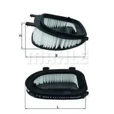 Воздушный фильтр Mahle Knecht LX3541