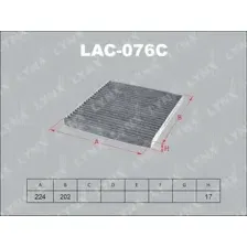 Салонный фильтр LynxAuto LAC076C