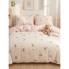 1.5-спальный комплект постельного белья GoodNight Сатин Делюкс Кидс K2608 1.5сп (50x70, с компаньоном)