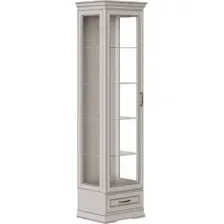 Шкаф-пенал Black Red White Florencia REG1W1SZK (персидский жемчуг)