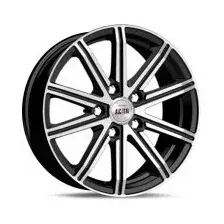 Литые диски Alcasta M64 17x7" 5x114.3мм DIA 67.1мм ET 35мм BKF