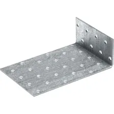 Уголок крепежный анкерный 40х80x40 мм KUL белый цинк STARFIX (SMP-40516-1)