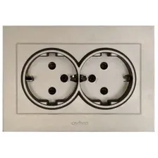 Розетка Ovivo Grano 400-130300-907 (антрацит)