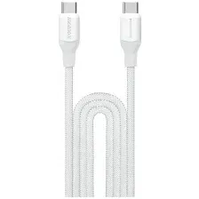 MOMAX 1-LINK DC25W USB-C/USB-C (2 М, БЕЛЫЙ)