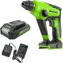Перфоратор Greenworks GD24SDS1K2 3803107UA
