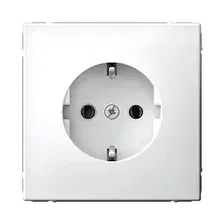 Розетка Systeme Electric ARTGALLERY с заземлением, белый