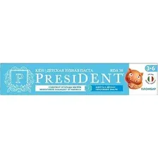Зубная паста PresiDent Пломбир 3-6 лет (70г)