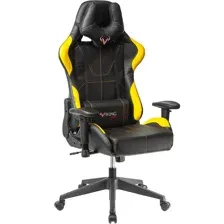 геймерское кресло Бюрократ Zombie Viking 5 Aero, желтый