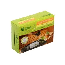 Плитка соляная для бани и сауны БАННЫЕ ШТУЧКИ Ромашка 1300 г (32401)