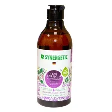 Гель для душа SYNERGETIC Цветущий инжир и лотос 380мл