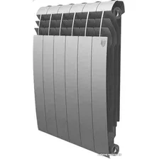 Биметаллический радиатор Royal Thermo BiLiner 500 Silver Satin (11 секций)