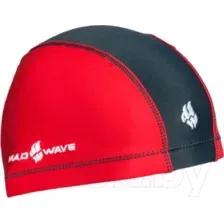 Шапочка для плавания Mad Wave Lycra Doutone (красный)