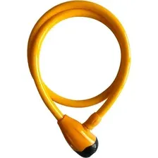 Тросовый велосипедный замок Golden Key GK-101.315 (оранжевый)