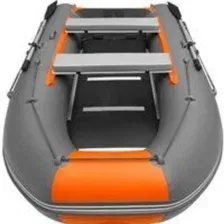 Моторно-килевая лодка Roger Boat Hunter Keel 3000 (малокилевая, графит/оранжевый)
