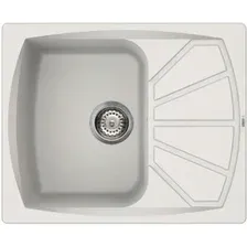 Кухонная мойка Elleci Living 125 Bianco Titano 68