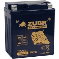 Мотоциклетный аккумулятор Zubr Premium YTX7L-BS R+ (7 А·ч)