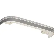 Карниз для штор Legrand Греция 48067516 (1.6 м, трехрядный, серебро)