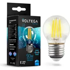 Светодиодная лампочка Voltega Crystal Graphene Globe 9W 4000K E27 7139