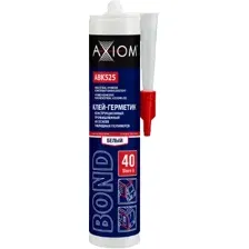  Axiom Клей-герметик 280мл ABK525 (белый)
