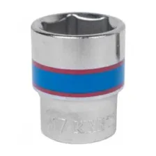 Головка торцевая шестигранная 3/8" 17 мм KING TONY 333517M