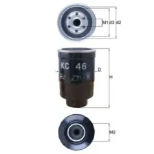 Фильтр топливный KNECHT/MAHLE KC46