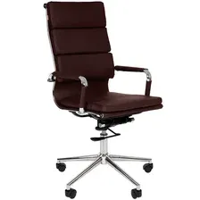 Офисное кресло CHAIRMAN 750 (экокожа, коричневый)