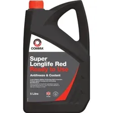 Антифриз Comma G12, Super Longlife, SLC5L, красный, 5 л