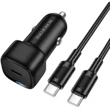 Автомобильное зарядное Borofone BZ34A USB Type-C (черный)