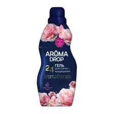 Гель для стирки Aroma drop 2в1, цветочный микс, 1 кг
