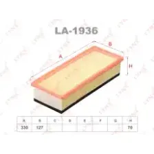 Фильтр воздушный LYNXAUTO LA-1936