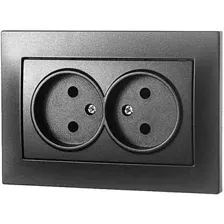 Розетка Elbi Vega 510-011130-908 (графит)