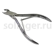 00040Кусачки маникюрные для кожи (4мм) КСС-4/4 Silver Star Сильвер Стар