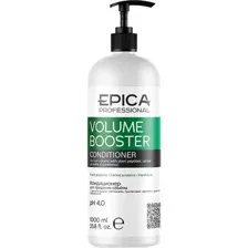 Кондиционер для волос Epica Professional Volume Booster, для придания объема волос, 1 л