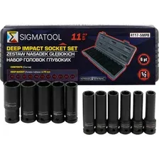 Набор головок слесарных Sigmatool 4117-5MPB (65249)