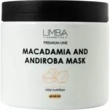 Маска для волос Limba Cosmetics Premium Line Macadamia and Andiroba (500г)