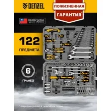 Набор домашнего мастера Denzel 15804 (122 предмета)