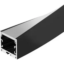 Алюминиевый профиль Arlight SL-ARC-3535-Twist180-500 Black 032685