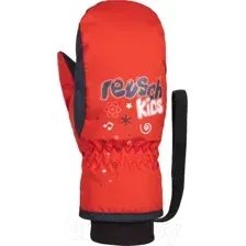 Варежки лыжные Reusch Kids Mitten Fire / 4885405-0325 (р-р 0, Red/Dress Blue/White)