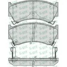 Тормозные колодки дисковые передняя ось LPR 05P1101