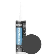 Герметик силиконовый Bergauf Protectsil (графит) 280 мл