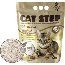 Наполнитель для туалета Cat Step Tofu Original 6 л