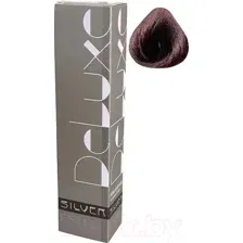 Крем-краска для волос Estel De Luxe Silver 5/76 (светлый шатен коричнево-фиолетовый)