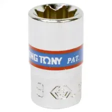 головка торцевая! 8гр 8мм 1/4' KING TONY\ 231008M